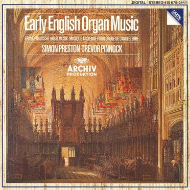 Early English Organ Music by Simon Preston - album cover