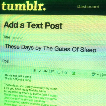 These Days by The Gates of Sleep - album cover