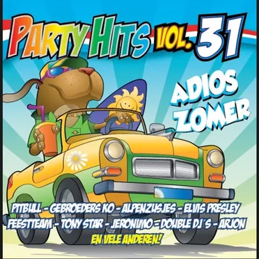 Party Hits, Vol. 31: Adios zomer by Various Artists - album cover
