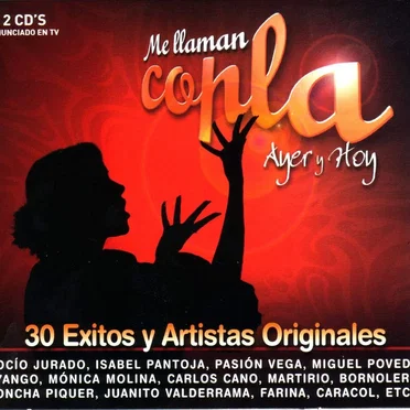 Me llaman copla ayer y hoy by Various Artists - album cover