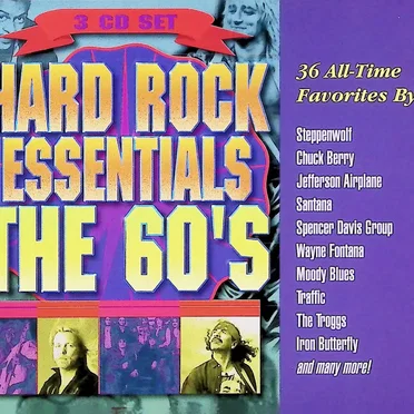 Hard Rock Essentials: The 60's 3xCD by Various Artists - album cover
