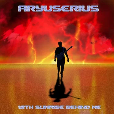 With Sunrise Behind Me by Aryuserius - album cover