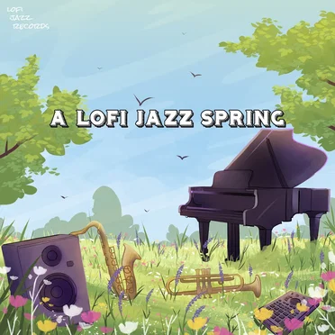 A Lofi Jazz Spring by Various Artists - album cover