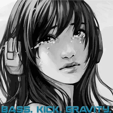 bass. kick. gravity. by watering - album cover