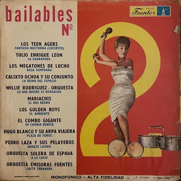 Bailables no. 2 by Various Artists - album cover