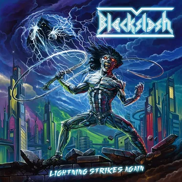 Lightning Strikes Again by Blackslash - album cover