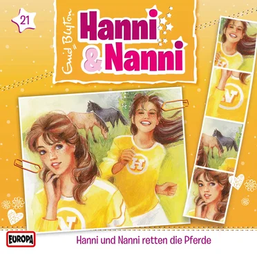 Hanni und Nanni 21: ... retten die Pferde by Hanni und Nanni - album cover