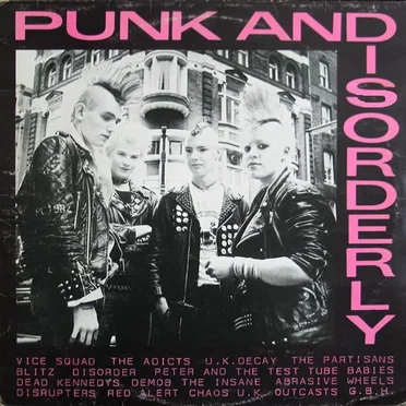 Punk and Disorderly I by Various Artists - album cover