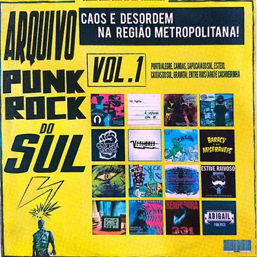 Arquivo Punk Rock Do Sul Vol. 1 by Various Artists - album cover
