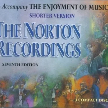 The Norton Recording to Accompany The Enjoyment of Music, Seventh Edition, Shorter Version by Various Artists - album cover