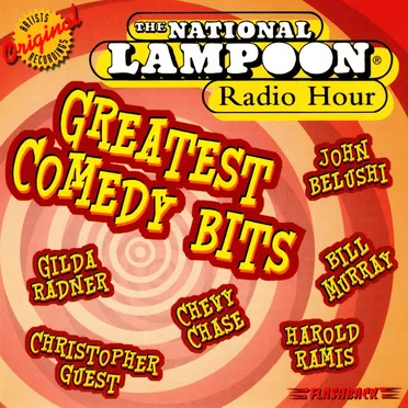 The National Lampoon Radio Hour: Greatest Comedy Bits by Various Artists - album cover