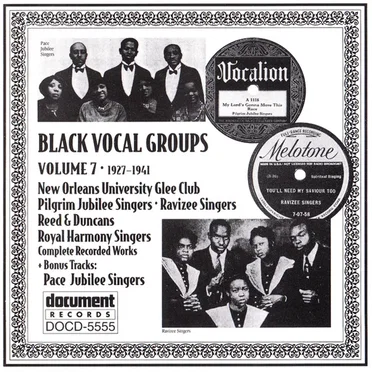 Black Vocal Groups Volume 7 (1927-1941) by Various Artists - album cover