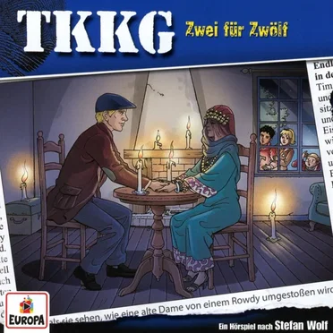 TKKG 227: Zwei für Zwölf by Stefan Wolf - album cover