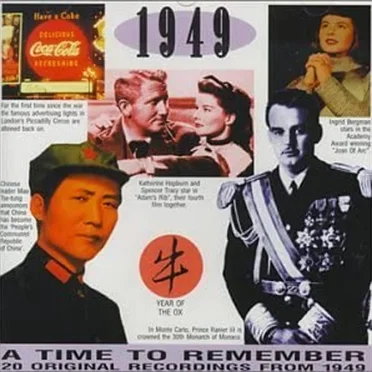 A Time to Remember: 1949 by Various Artists - album cover