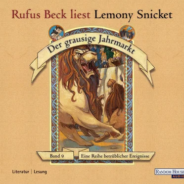 Eine Reihe betrüblicher Ereignisse, Band 9: Der grausige Jahrmarkt by Lemony Snicket - album cover
