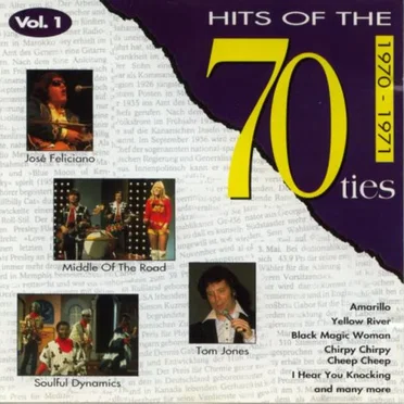 Hits of the 70ties, Volume 1 by Various Artists - album cover