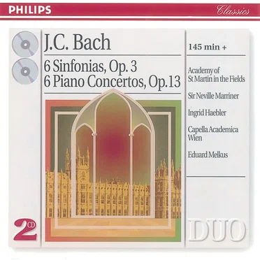 6 Sinfonias, op. 3 & 6 Piano Concertos op. 13
