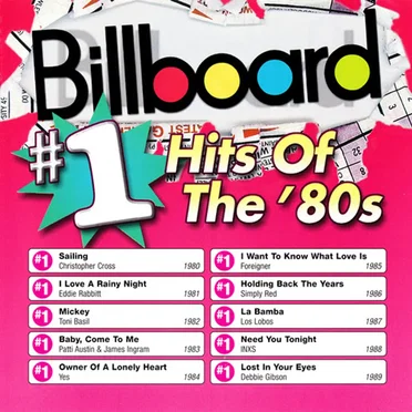 Billboard #1 Hits of the ’80s by Various Artists - album cover