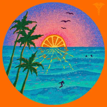 Jazz Dispensary: Orange Sunset by Various Artists - album cover