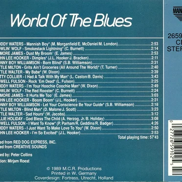 World of the Blues by Various Artists - album cover