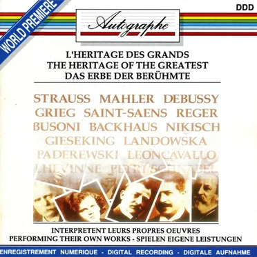 L’Héritage des grands by Various Artists - album cover