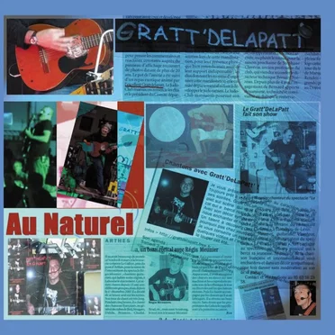 Au naturel by Gratt'DeLaPatt' - album cover