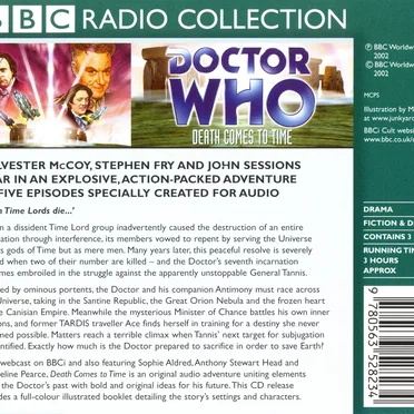Doctor Who: Death Comes to Time by Colin Meek - album cover