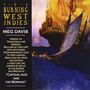 The Burning West Indies by Meg Davis - album cover