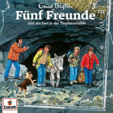 Fünf Freunde, Episode 133: und der Esel in der Tropfsteinhöhle by Enid Blyton - album cover