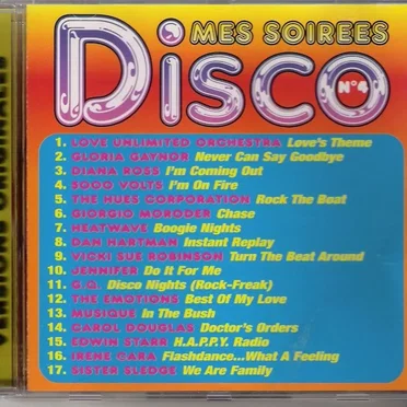 Mes Soirées Disco N°4 by Various Artists - album cover