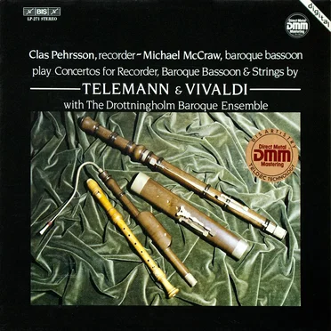 Concertos for Recorder, Baroque Bassoon & Strings by Telemann & Vivaldi