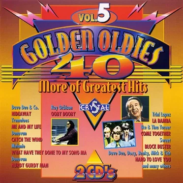40 Golden Oldies, Volume 5 by Various Artists - album cover