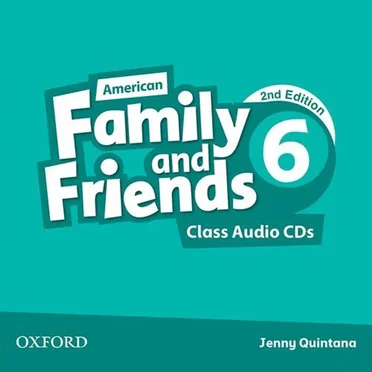 American Family and Friends 2nd Edition: Level 6: Class Audio CDs by Oxford University Press - album cover