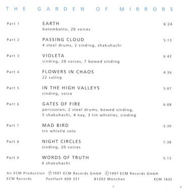 The Garden of Mirrors