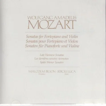 Sonatas for Fortepiano and Violin: Late Viennese Sonatas