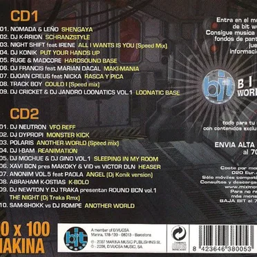 100 x 100 Makina 2008 by Various Artists - album cover