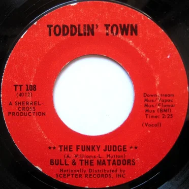 The Funky Judge by Bull and the Matadors - album cover