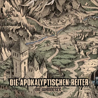 Die Wanderer (Live) by Die Apokalyptischen Reiter - album cover