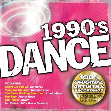1990's Dance by Various Artists - album cover