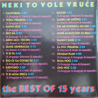 The Best Of 15 Years