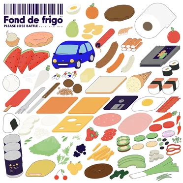 Fond de frigo by Please Lose Battle - album cover