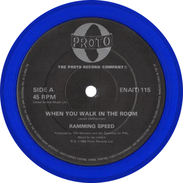 When You Walk In The Room by Ramming Speed - album cover