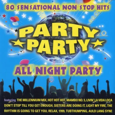 Party Party - All Night Party by Various Artists - album cover
