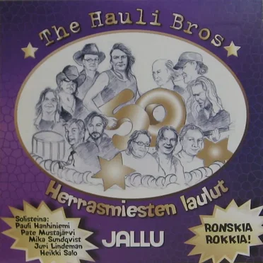 Herrasmiesten Laulut by Hauli Bros - album cover