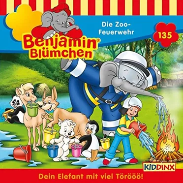 Benjamin Blümchen, Folge 135: Die Zoo-Feuerwehr by Benjamin Blümchen - album cover