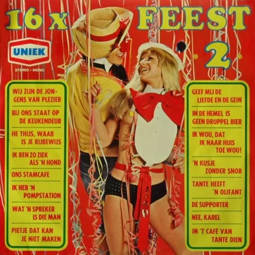 16 x feest, 2 by Various Artists - album cover