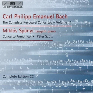 The Complete Keyboard Concertos, Volume 11 (Concerto Armonico feat. conductor: Péter Szüts, tangent piano: Miklós Spányi)