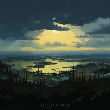 As It Falls Asleep by Fredrik Jonasson - album cover