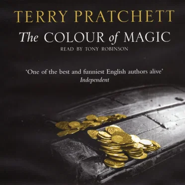 The Colour of Magic by Terry Pratchett - album cover