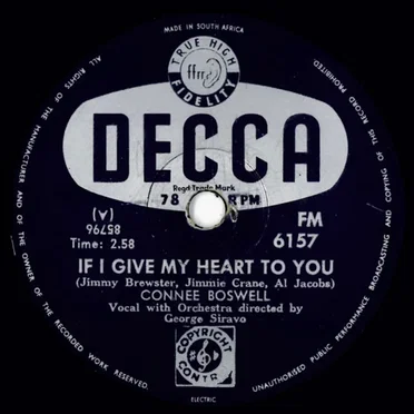 If I Give My Heart to You / Friends and Neighbours